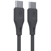 تصویر کابل دوطرف تایپ سی پورودو Durable Charge and Data Cable U12CCC توان 60 وات USB- C to USB-C Durable Charge and Data Cable U12CCC