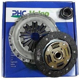 تصویر دیسک و صفحه 215 تیبا والئو آبی (اصلی) PHC Valeo SSC-04 Clutch Disc For Tiba (215) Made in Korea