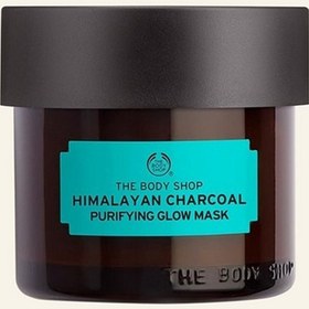 تصویر ماسک صورت زغال هیمالیایی THE BODY SHOP حجم 75 میلی لیتر the body shop himalayan charcoal 75ml