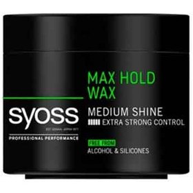 تصویر واکس مو سایوس Syoss مدل Max Hold Wax حجم 150 میل Syoss Hair Wax Max Hold Wax 150 ml