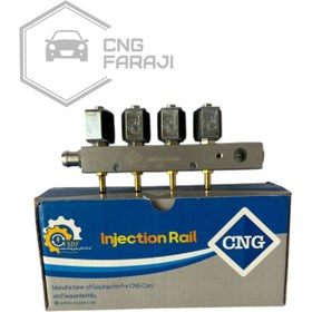 تصویر ریل سوخت تیبا سی ان جی (CNG) وسام صنعت 