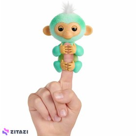 تصویر عروسک انگشتی میمون مدل Fingerlings Magic اورجینال - ارسال فوری 