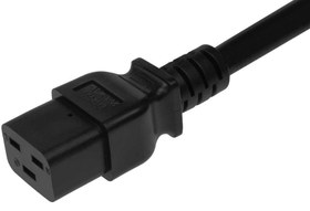 تصویر کابل برق سرور EU-C19 بافو با طول ا BAFO EU-C19 3Cx1.5MM Power Cable 1.8M BAFO EU-C19 3Cx1.5MM Power Cable 1.8M