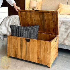 تصویر صندوقچه چوبی کلاسیک بزرگ مدل SH404 