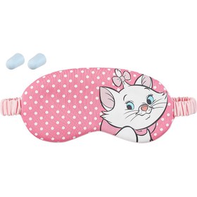 تصویر ماسک چشم (خواب) مینیسو، مدل Miniso Disney Animals Collection Sleep Mask (Marie)، ماری، صورتی 