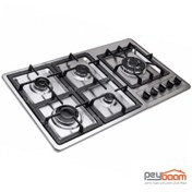تصویر اجاق گاز صفحه ای استیل بلینی ماهتیسا مدل S5002 