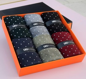 تصویر جوراب زنانه نیم ساق پک 6 تایی کد 510 