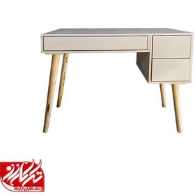 تصویر میز پایه چوبی کد 136 