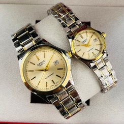 تصویر ساعت کاسیو کلاسیک ست - طلایی صفحه طلایی / ست Casio watch is classic