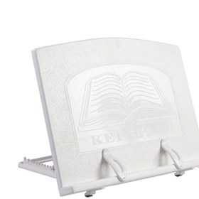 تصویر کتابیار پلاستیکی سفید White plastic bookcase