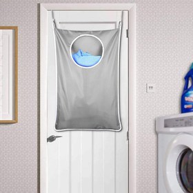 تصویر کیسه رخت چرک مای هوم مدل پشت دری 