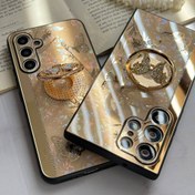 تصویر قاب گوشی پروانه نگین دار سواروسکی استندشو 