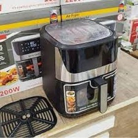 تصویر سرخ کن سیلور کرست 10 لیتری مدل 6090 silver crest 10 liter fryer, model 6090