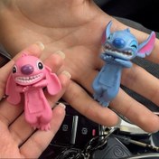 تصویر عروسک چسبی شانسی استیچ و انجل 