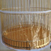 تصویر کاور قفس گرد دور پلاستیک 