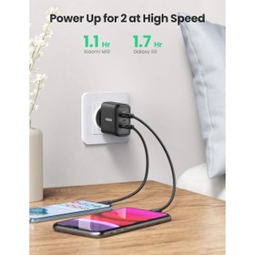 تصویر شارژر دیواری یوگرین مدل CD161-10216 Ugreen CD161-10216 Wall Charger