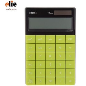 تصویر ماشین حساب دلی مدل 1589 با نمایشگر بزرگ و ۱۲ رقم 