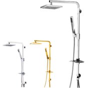 تصویر علم دوش قهرمان مدل فلت با شلنگ آنتی باکتریال 