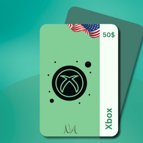 تصویر گیفت کارت 50 دلاری ایکس باکس XBOX Gift Card ( 50 $ )