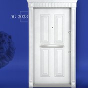 تصویر درب ضد سرقت ساختمان افرا درب مدل AG-2023 