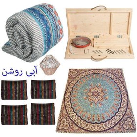 تصویر کرسی برقی پارسین مدل meri-4-70 مجموعه 9 عددی 