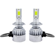 تصویر لامپ هدلایت خودرو پایه h9005 دو عددی 