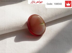 تصویر نگین عقیق باباقوری کد 108542 