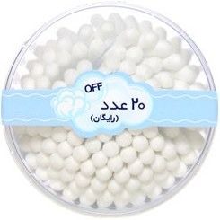 تصویر ژل گوش پاک کن 100 عددی فیروز Cotton Buds 100 Firooz