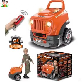 تصویر ست اسباب بازی ابزار مدل کامیون ابزار کد 979-008 