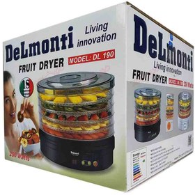 تصویر میوه خشک کن دلمونتی مدل DL190 ا DeLmonti DL190 Fruit Dryer DeLmonti DL190 Fruit Dryer