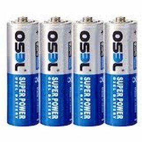 تصویر باتری نیم قلمی اوسل مدل Super Power بسته 2 عددی Ozeel Super Power AAA Battery Pack of 2