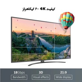 تصویر کابل HDMI لنشن مدل HH20-4k60hz طول 0.5 متر مشکی کالا کابل ویدیویی و اتصالات کابل HDMI لنشن HH20-4k60hz مشکی