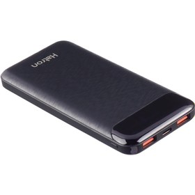 تصویر پاوربانک هترون مدل HPB 1070 PQ ظرفیت 10000 میلی آمپر ساعت Hatron HPB-1070PQ 10000mah Power bank