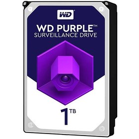 تصویر هارددیسک اینترنال وسترن دیجیتال مدل Purple WD10PURZ ظرفیت 1 ترابایت کد 890 