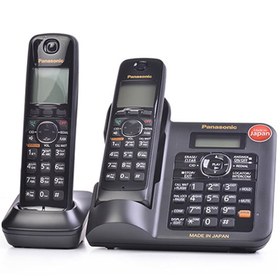 تصویر گوشی تلفن بی سیم پاناسونیک مدل KX-TG3822JX Panasonic KX-TG3822JX Cordless Phone