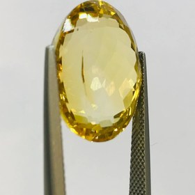 تصویر نگین سيترين طلايی 