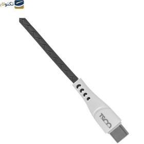 تصویر کابل تایپ سی تسکو مدل TCC 461 طول 1 متر Tsco TCC 461 USB to USB-C Cable 1m