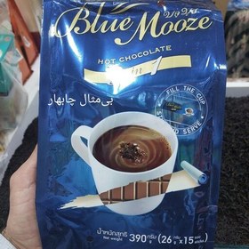 تصویر هات چاکلت بلو موز اصل (Blue Mooze) 15 ساشه 