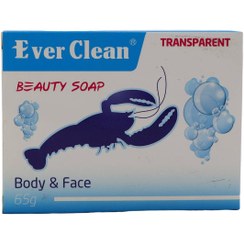 تصویر صابون خرچنگ اورکلین 65 گرم اورجینال Beauty Soap Everclean 65 gram