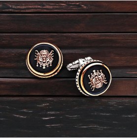 تصویر دکمه سردست مردانه | SilverPlus KG2611 