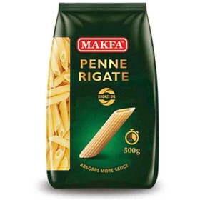 تصویر پاستا 500 گرم MAKFA PENNE RIGATE 