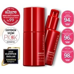 تصویر کرم پودر Radiance SPF30 استیکی 48 ساعته تاثیر ابریشمی روی پوست شماره ۲۲ میشا Missha 