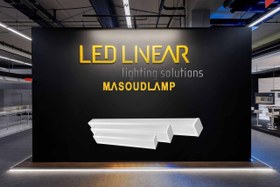 تصویر چراغ خطی روکار براکت دیواری ال ای دی ۷۰ وات مدل اطلس LED LINER