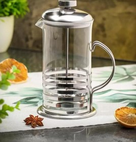 تصویر شیشه یدک فرنچ پرس 600میل-لیوان یدک دمنوش ساز600میل 