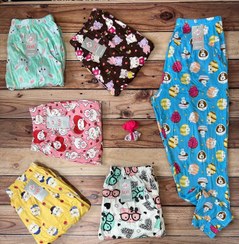 تصویر شلوار اسلش زنانه مدل سندبادی جیب دار رنگی 