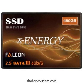 تصویر حافظه SSD ایکس انرژی X-Energy Falcon 480GB ا X-Energy Falcon 480GB SSD Hard Drive X-Energy Falcon 480GB SSD Hard Drive
