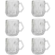 تصویر نیم لیوان ساکورا مدل مودنا کد SK18600602W ست 6 عددی Sakura half glass, Modena model, code SK18600602W, set of 6