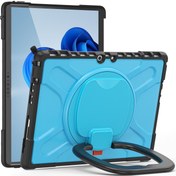 تصویر برای Microsoft Surface Pro 8 Case Protective Cover Tablet Cover TPU Frame + PC Back Shell با Kickstand 