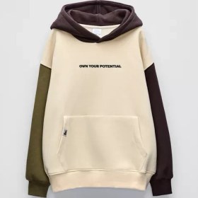 تصویر هودی پسرانه زارا COLOUR BLOCK HOODIE 