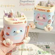 تصویر ارگانایزر فانتزی پنگوئن تراش دار 